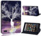 FINDING CASE For Amazon Fire 7 (5th 7th 9th Generation) Tablet - Printed PU Flip Leather Smart Lightweight Shell Stand Cover Case for Fire 7 (5th 7th 9th Generation) (fantasy single white deer)