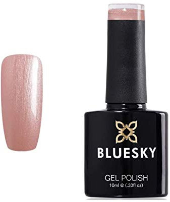 Bluesky Gel Nail Polish NUDE PINK SHEER GLASS SLIPPER A059 Requires Drying Under UV or LED Lamp