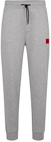 HUGO Herren Jersey Trouser, Jogginghose, Dark Grey029, L