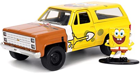 JADA TOYS - Che K5 Blazer - with Sponge Bob Figure - 1980-1/32