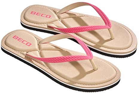 BECO Damen Flip Flops-90632 Flipflops, Pink, 39 EU