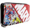 AVENGERS Avenger Comic-Stil Superhelden Charaktere Portemonnaie Clutch Münzfach & Kartenhalter, Rot