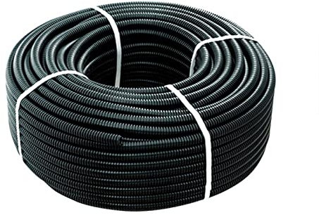Mondo Viro Tubo corrugato per cavi elettrici - protezione flessibile e durevole per cavi e fili fino a 32mm di diametro (Ø 32 mm, L: 25 mt)