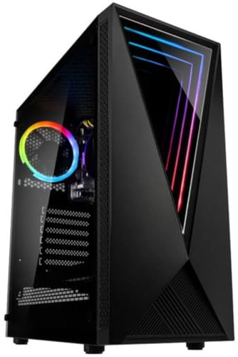 MEGA MANIA ® Pc Gaming AMD Ryzen 3 4300G 4x4Ghz | Radeon Vega 8 | 16GB DDR4 | 1TB SSD M.2 NVMe | WiFi | Windows 11 | Ordenador de Sobremesa | Pc Gamer