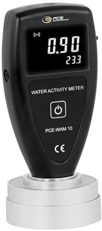 Hygiene/Lebensmittel Prüfgerät PCE-WAM 10, AW-Tester, Messgerät für die Wasseraktivität, Mikroorganismen wie Bakterien, Schimmelpilze