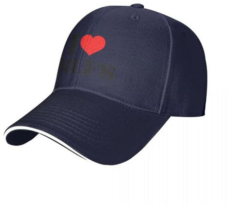Basecap Neu ich Liebe dilfs i Herz dilfs Baseball Cap Trucker Hut Hip Hop Cosplay Rugby Männer Kappe Damen
