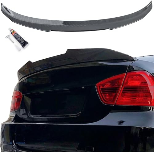 Heckspoiler Ducktail Carbon Look passend für 3er BMW E90 Limousine 2005-2013