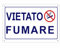 Kippen 9111 - Cartello Segnaletico in PVC - VIETATO FUMARE