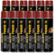 DECO COLOR 12 STÜCK ACRYL CAR LINE Grundierung ROTBRAUN 500ml - Haftgrund für z.B. Alufelgen, KFZ, Holz, Beton uvm. (12 Dosen 500ml Grundierung Rotbraun)