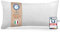 VitaloBett Höhenverstellbares Kopfkissen 40x80cm - Memory Foam Mit Reißverschluss und Memory Sticks - Hergestellt in Italien