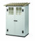 Casetta da Giardino Tuscany Evo 100 Porta Attrezzi in PVC con Pavimento, 1,32m² Capanno da Giardino con 2 Porte e Serratura, Capannone per Patio, Cortile, Esterno - H. 201 x L. 139 x P. 95 cm