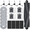 19 Stück X40 Ultra Zubehörset für Dreame X40 Ultra Complete/ X40 Ultra / L40 Ultra Roboter Staubsauger, 1*Hauptbürste 4*HEPA-Filter 4*Staubbeutel 6*Wischtücher 4*Seitenbürsten, Ersatzteile Zubehör