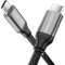 deleyCON 1m USB-C Kabel (60W Schnellladekabel & 5 Gbit/s) DP Alt Mode 4K@60Hz USB-C auf USB-C für iPhone 16 15 Pro Max Samsung Galaxy S25 S24 S23 S22 Pixel iPad Pro MacBook Air Tablets Switch PS5