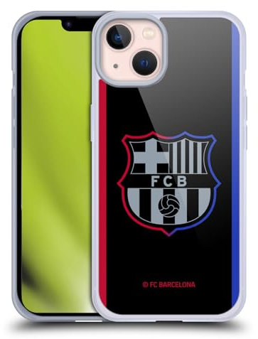 Head Case Designs Offizielle FC Barcelona Away 2024/25 Wappen-Set Gelhülle [Militärischer Schutzgrad] Kompatibel Mit Apple iPhone 13 Und Kompatibel Mit MagSafe
