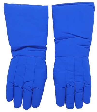 LN2-Handschuhe, Kryogene Frostschutzhandschuhe, Beständig Gegen Niedrige Temperaturen, Mehrschichtiges Design, für die Kühllagerung von Flüssigem Stickstoff, Gefrierlabore und