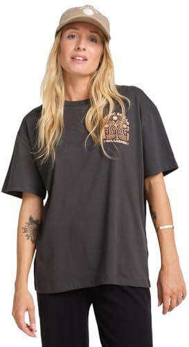Billabong Women's Always Looking T-Shirt, Off Black, XS