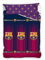 2-teiliges Fußballteam Barcelona, Kissenbezug Barcelona, Bettbezug Barcelona (Barcelona, Bett 90 - 150 x 220 cm)