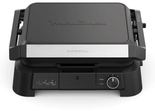 Plancha Grill de Asados 2000W MOULINEX GI5108F0