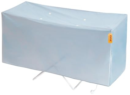 Smbxjer Cubierta de tendedero con calefacción, Funda térmica para tendedero, para un Secado más rápido y Ahorro en Invierno. Funda Plegable Gris para tendedero(Solo Cubierta para Percha) (Gris)