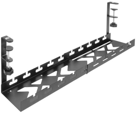 ACT Kabelkanal Schreibtisch 72 cm Ohne Bohren, Kabelführung, AC8379 | Cable Management Under Desk