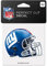 WinCraft NFL New York Giants 95759010 Perfect Cut Color Decal, 10,2 x 10,2 cm, Schwarz