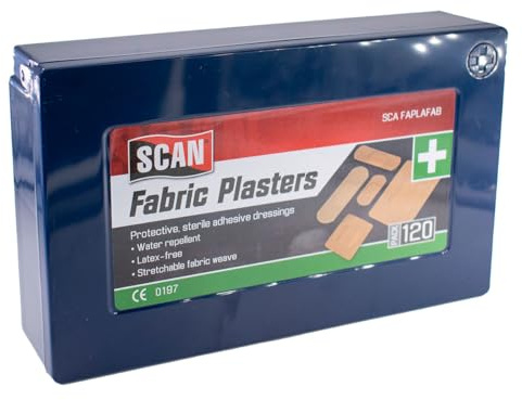 Scan FAPLAFAB Hydroscopic Assorted Plasters - Fabric (Pack of 100)