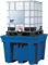 kaiserkraft | PE-Auffangwanne für Tankcontainer IBC/KTC | Auffangvolumen 1000 l | für 1 Container | mit PE-Stellfläche