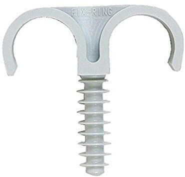 Ram - Ramclip Double, 25mm, Gris, Seau de 100