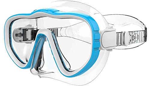 Kraken Aquatics Tauch-Schnorchel-Maske | Ideale und hochwertige Tauchermaske für Tauchen, Schnorcheln, Freitauchen, Speerfischen und Schwimmen