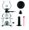 Bodum k1218 – 16 Caffettiera, vetro, Nero, 30 x 36,79 X 15,9 cm