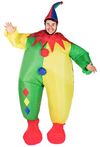 Bodysocks® Inflatable Clown Costume (Adult)
