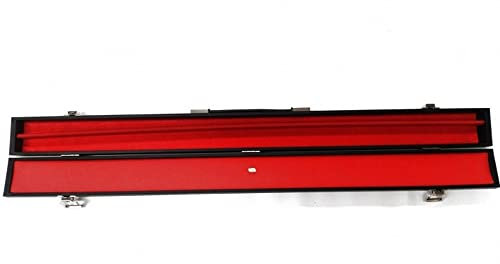 Cartasport Unisex bosso 2 Stecche da Biliardo Custodia, Nero