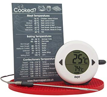 Dot - Termómetro digital para horno con accesorios gratuitos para cenas de asado perfectas