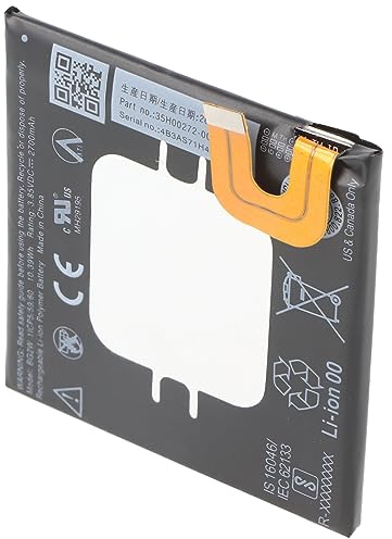 Akku kompatibel mit Google Pixel 2, Li-Polymer, 3,85V, 2770mAh, 10,7Wh, Built-in, ohne Werkzeug