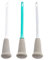 Kaxich 3pcs Cleaning Sponge Brush Bottle Foam Brush Scrubber Cleaner for Baby Bottle Narrow Neck Water Bottles Glasses Mugs Cups Teapot