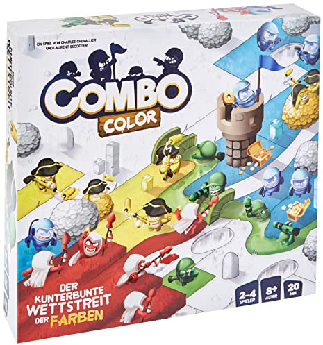 Zygomatic Asmodee Combo Color, Familienspiel, Strategiespiel, Deutsch