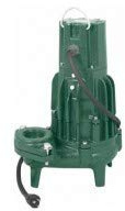 Zoeller 295-0009, Model G295, Waste-Mate 290 Series, High Head Sewage Submersible Pump, 2 HP, 460 Volts, 3 Phase, 6.1 Amps, Single Seal, 2 NPT Flanged Discharge, 214 GPM Max, 75ft Max Head, 20ft Cord