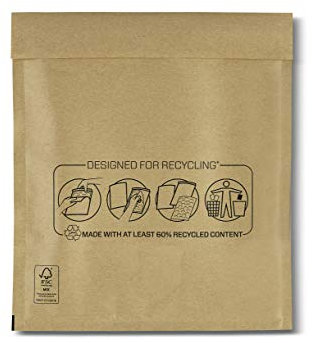 Bankers Box Luftpolsterumschläge Polsterumschlag Versandtaschen Umschläge für zerbrechliche Gegenstände, umweltfreundlich, Selbstklebeverschluss, 24x33 cm (10er-Pack)