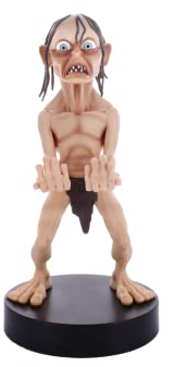 Cable Guys - Lord of the Rings Gollum Gaming Accessories Holder & Phone Holder for Most Controller (Xbox, Play Station, Nintendo Switch) & Phone