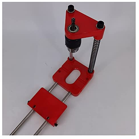 Roter Holzbearbeitungsbohrer Locator Im Jahr 2021, Tragbarer Bohrpositor, Holz Locator, Mini Bank Bohrmaschine Pressemaschine Mit Hoher Geschwindigkeit Für Männer Frauen, Arbeitstag Geschenk