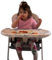 Pristine Aid Toddler Table Cover for Highchair – 8Pcs Set High Chair Cover Compatible with Standard Trays – Disposable and Practical Design – Ideal for Non-Messy Experiences, Baby Weaning … (8 PCS)
