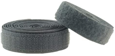 DTKJ Nastro a strappo 25 mm senza nastro adesivo in nylon magico, accessorio da cucito, 5 m
