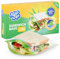 XupZip Sandwich Bags 19 x 17cm - 50-Pack Ziplock With Airtight Bamboo Seals - Sturdy Plastic for Sandwiches - Easy To Open Zip Lock - BPA-Free Food Storage - Reusable