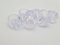 6 Stück HMH-Shop Türstopper Klinke Ø 16,5mm Türklinkenpuffer Gummi transparent Türgriff Schutz flexibel Stopper für Türklinke oder Fenstergriff Fensterstopper