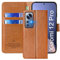 FMPCUON Cover per Xiaomi Mi 12 Pro,Cover in Pelle Xiaomi Mi 12 Pro,Flip Wallet Case Custodia in Pelle PU Premium,con Magnetica a Scatto per Xiaomi Mi 12 Pro,Marrone