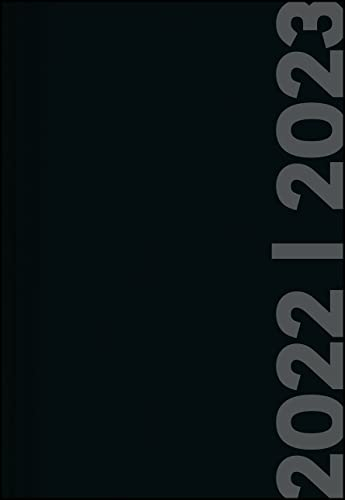 Collegetimer Black Label 2022/2023 - Schüler-Kalender A6 (10x15 cm) - schwarz - Weekly - 224 Seiten - Terminplaner - Alpha Edition (Collegetimer A6 Weekly)