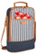 Kato Tirrinia Wine Cooler Bag Insulated Bottle Bag Wine Carrier, Bottles Cooler Bag Wine Gift Bag Portable with Strap Leakproof Padded for Picnic Party Camping, 2 Bottle, Denim Stripe