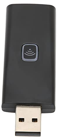 Sxhlseller Kabelloser Bluetooth-Controller USB-Adapter für PS5, Kleiner Tragbarer Game Handle USB-Konverter für Windows, für PS3, für, für PS5, für Android TV Box, für One S(Schwarz)