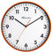 Ravel - Moderne 30cm Wanduhr für Büro und Küche - Analog Quarz - RWC.30.8 - Orange
