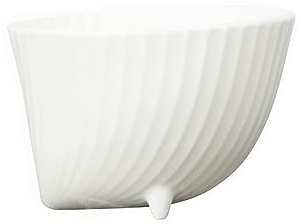 ByOn Schüssel in Muschelform Bowl Frances Weiß aus Porzellan in der Größe: XS, 5287901602